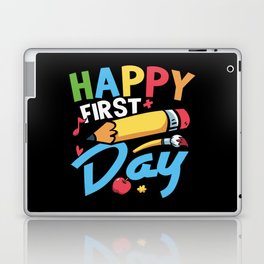 Happy First Day School Laptop Skin