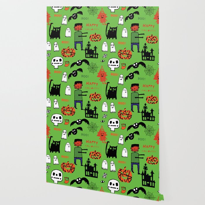Cute Frankenstein And Friends Green Halloween Wallpaper By Susycosta Society6 Are you searching for frankenstein png images or vector? cute frankenstein and friends green halloween wallpaper by susycosta