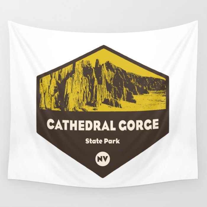 Cathedral Gorge State Park Wall Tapestry