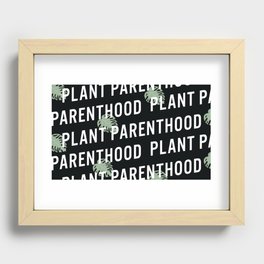 Plant Parenthood Recessed Framed Print