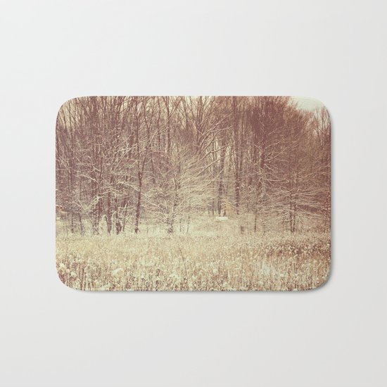 Winter White Bath Mat