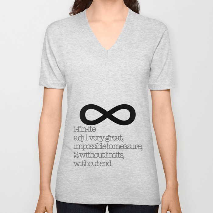 Infinite V Neck T Shirt
