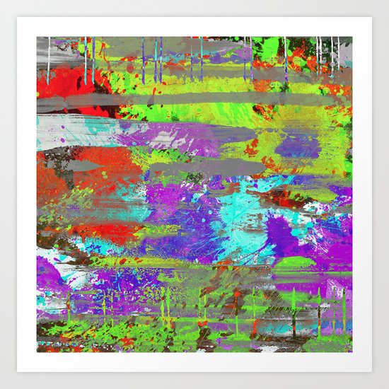 Colour Injection II Art Print