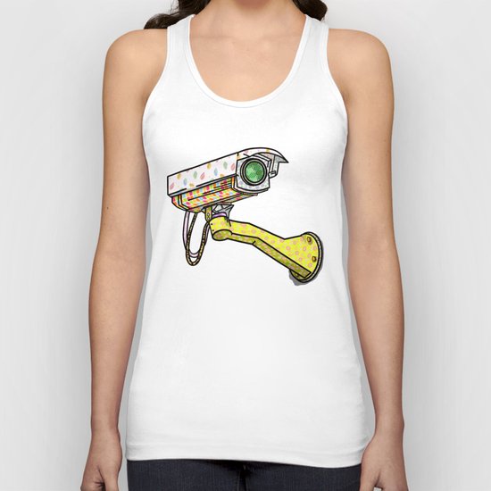 Security Camera Unisex Tank Top