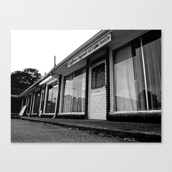Empty salon Canvas Print