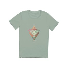 Luna Moth Magenta T Shirt