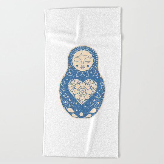 Matryoshka Beach Towel