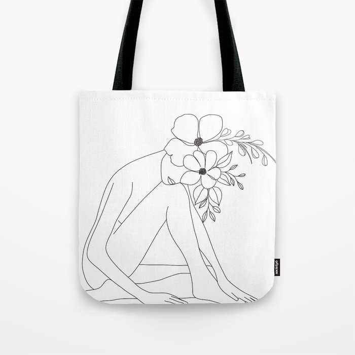 Nude discount tote bags