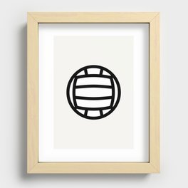 Volleyball - Balls Serie Recessed Framed Print