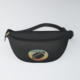 Vintage Football Silhouette Fanny Pack