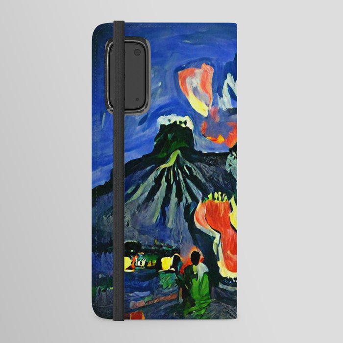 Indonesian Volcano Eruption Android Wallet Case