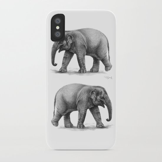 Elephant Baby G092 iPhone Case