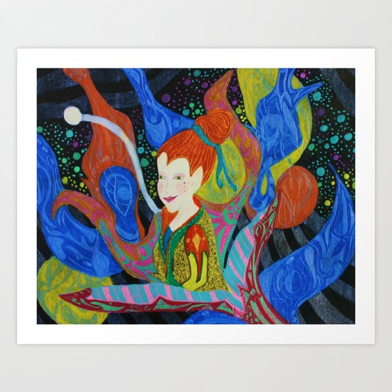 No longer a bud Art Print