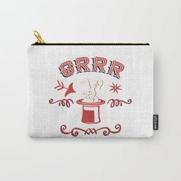 Grrrabit ! – White - Solo Carry-All Pouch