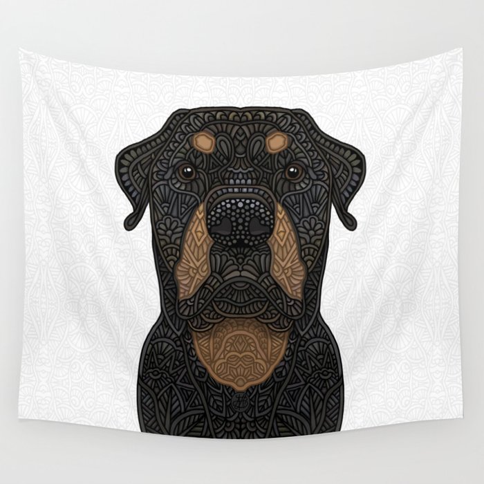 Rottweiler - Teddy Wall Tapestry