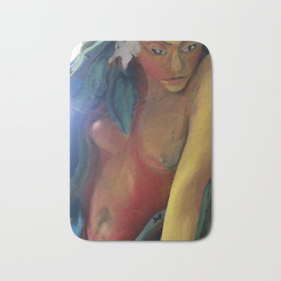 Lady of the sea Bath Mat