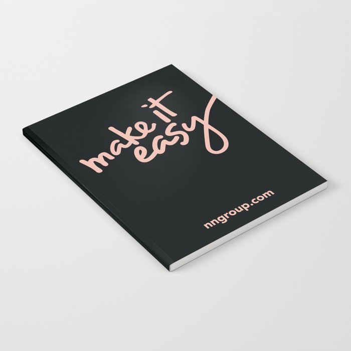 make it easy notebook