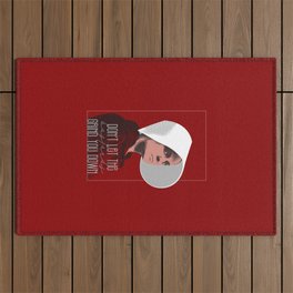 Handmaid's Tale  - Don't Let The Bastards Grind You Down Outdoor Rug