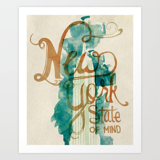 New York State of Mind Art Print
