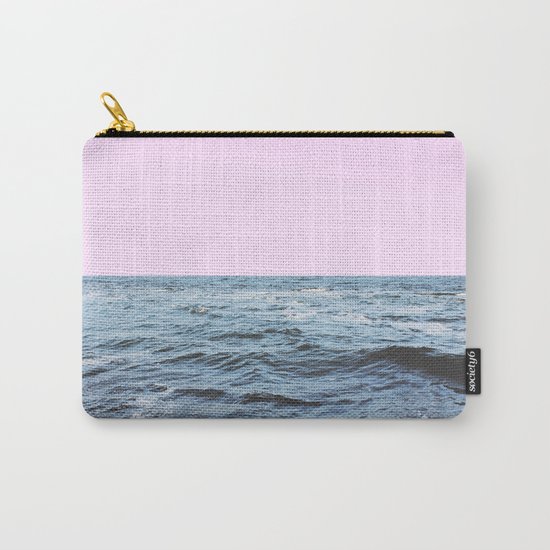 Sea + Pink Carry-All Pouch