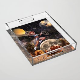 Space Cowgirl Acrylic Tray
