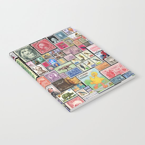 Stamps | Collage Notebook