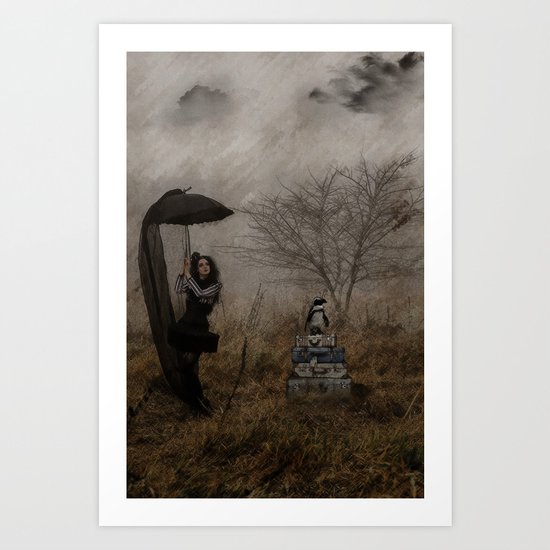 Taxi? Art Print