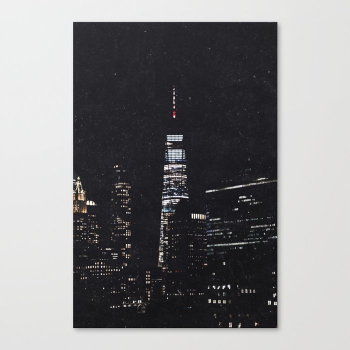 Lights of NYC | New York City Minimalism Canvas Print