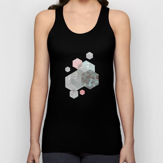 Exagonal Love Unisex Tank Top
