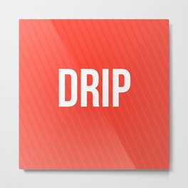 Drip Red Design Metal Print | Hose, Component, Coffee, Home, Dish, Unique, Trees, Crops, Swag, Emitter 