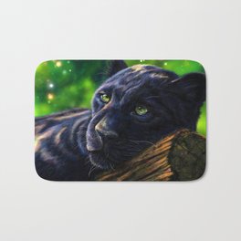 Black Panther Bath Mat