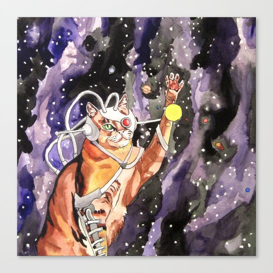 Eater of Worlds Canvas Print