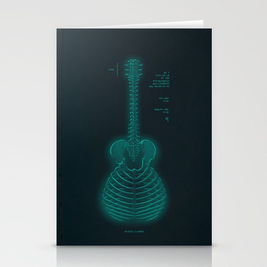 Acoustic Radiograph Stationery Cards