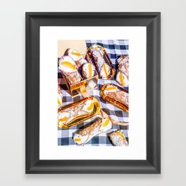 Cannoli Framed Art Print