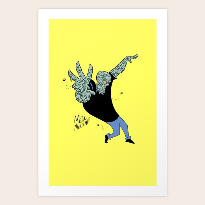 Handsome Squidward X Johnny Bravo Art Print By Metalmexican19 Society6