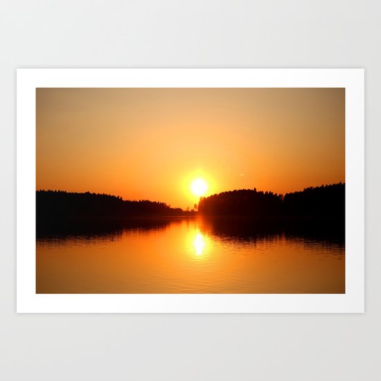 Beautiful Sunset Art Print