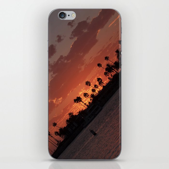 red sunset iPhone Skin
