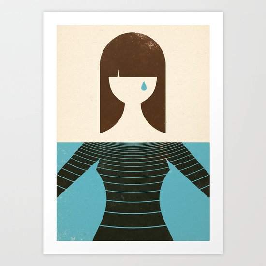 The Sea Art Print