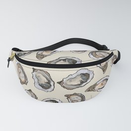 Oysters by the Dozen in Cream Fanny Pack