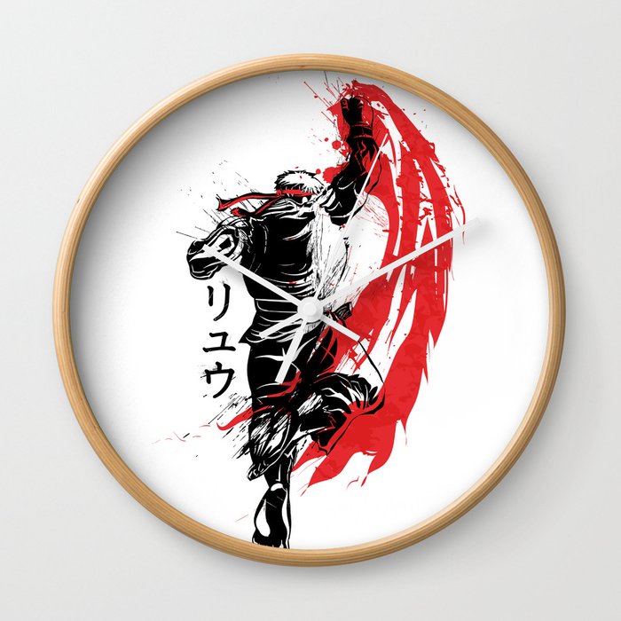 Traditional Fighter Wall Clock