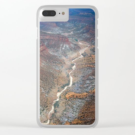 Grand Canyon bird's eye view #2 Clear iPhone Case