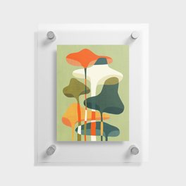 Little mushroom Floating Acrylic Print