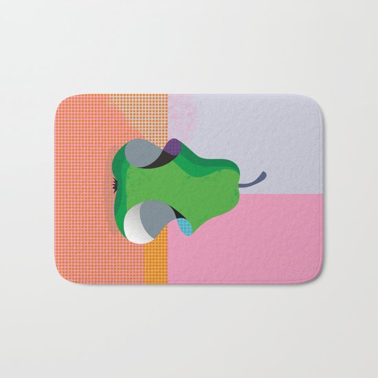 Bitten Pear Bath Mat