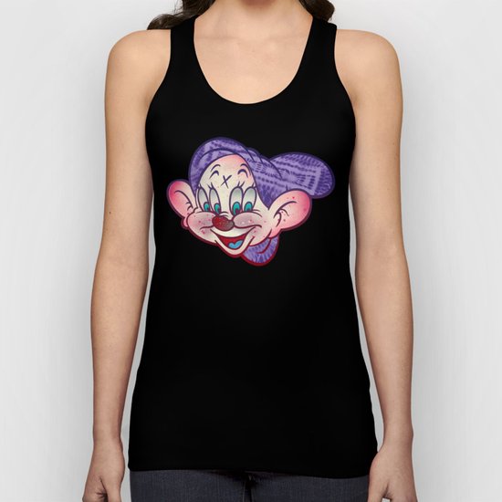 Dopey 4 Eye Unisex Tank Top
