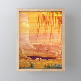 Canyon De Chelly / Arizona  Framed Mini Art Print
