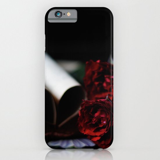 my love is like a red, red rose iPhone & iPod Case