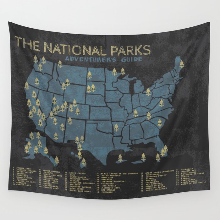 The National Parks: Adventurer's Guide Wall Tapestry