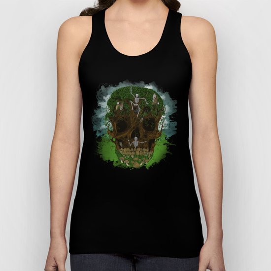 Skull Unisex Tank Top
