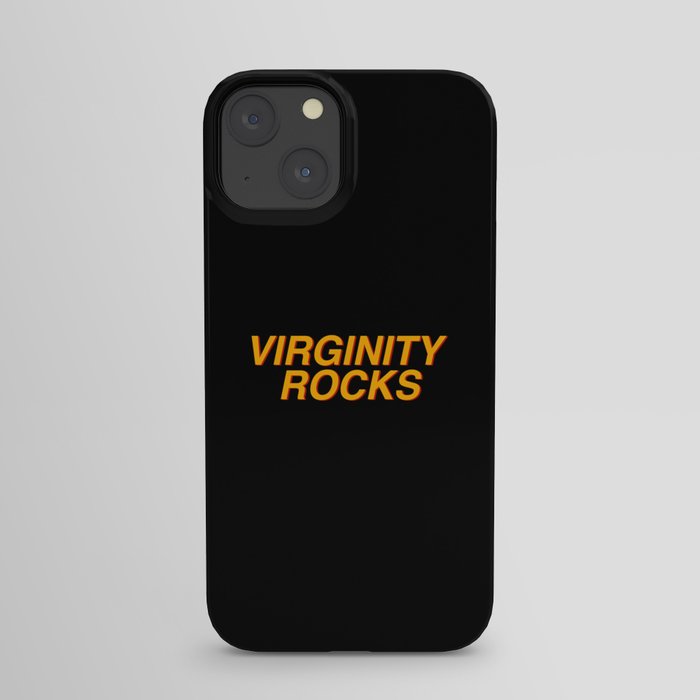 Virginity Rocks iPhone Case