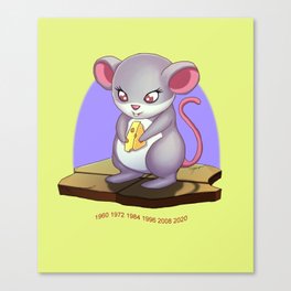 Year of the Rat Canvas Print